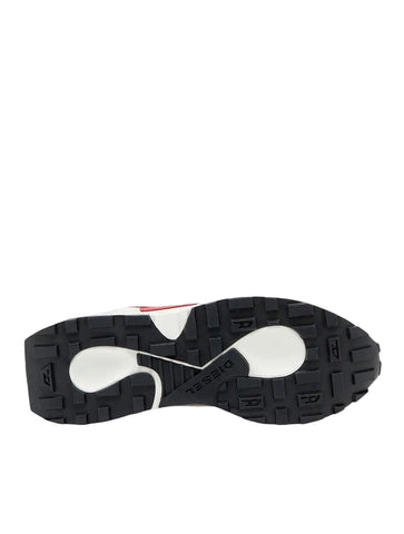 Diesel S-Tyche Ll Sneakers | White/Red Running-Inspired Style