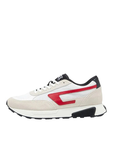 Diesel S-Tyche Ll Sneakers | White/Red Running-Inspired Style