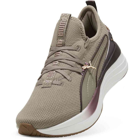 Puma Softride Sabrina Mouse Grey/Choc/Mauve
