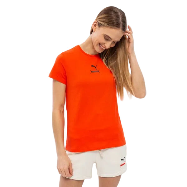 Puma T-Shirt Womens Better Orange