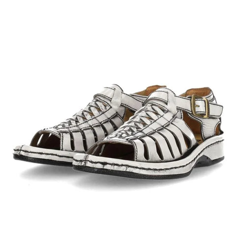 Omega Sandals Fiesta White/Black