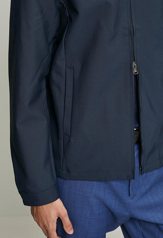 Polo Jacket Essential Tech Harrington Navy