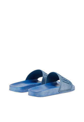 Diesel Sa-Mayemi Cc Women Sandals Metallic Blue