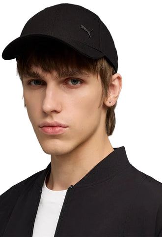 Puma Cap Ess Elevated Metal Cat Black
