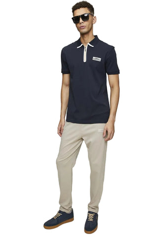 The Polo Sport Heat Sealed Quarter-Zip Golfer – Navy Blue