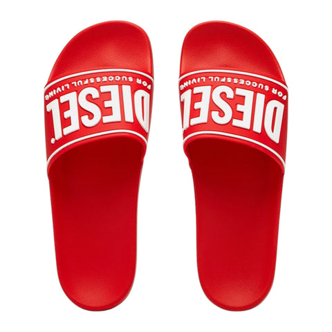 Diesel SA-Mayemi CC Sandals - Red/White