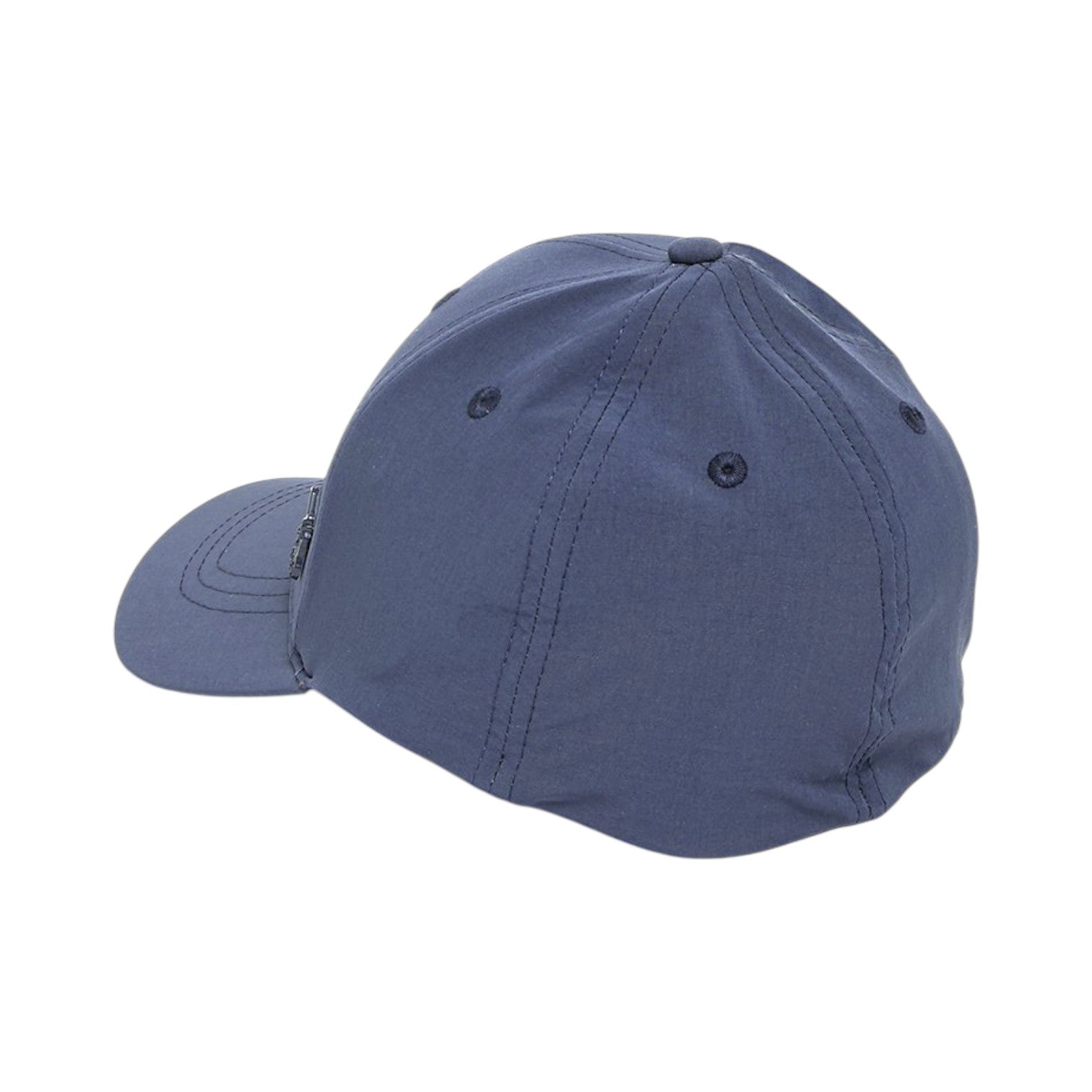Polo 6 Panel Metal Pony Fitted Peak Blue – Premium Sports & Lifestyle Cap