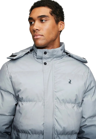 The Polo Ombre Puffer Jacket Blue