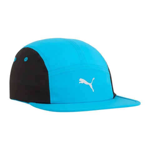 Puma ESS Running 5-Panel Cap – Speed Blue | Lightweight Breathable Hat