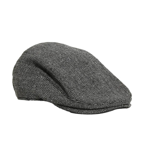 Polo Cap Streetcap Herringbone Ivy Charcoal