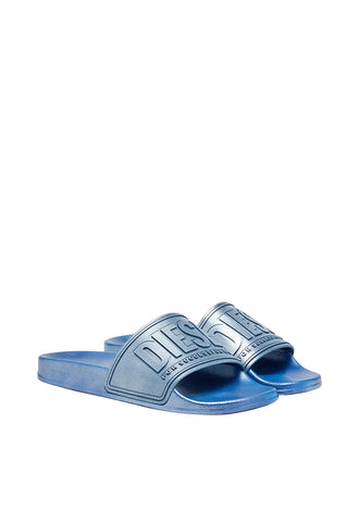 Diesel Sa-Mayemi Cc Women Sandals Metallic Blue