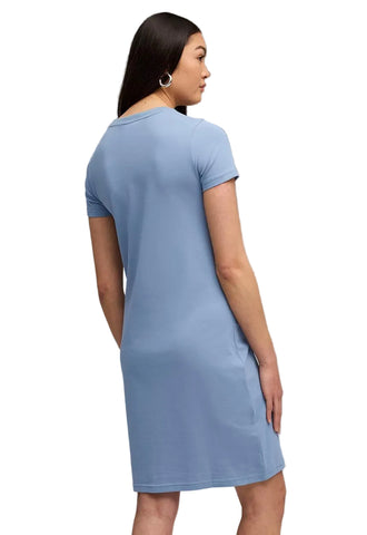Puma Dress Essential No1 Tee Logo Slim Cool Blue