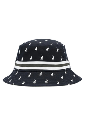 Polo Bucket Reversible Monogram Olive/Navy