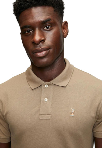 Polo Golfer Essential Pique Taupe