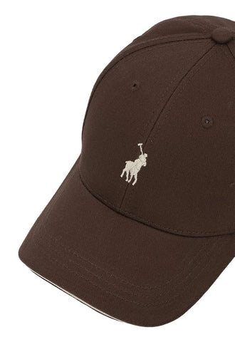 Polo Cap 6 Panel Structured Dark Brown