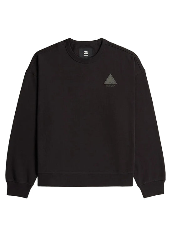 G Star Sweater Triangle Oversize Black