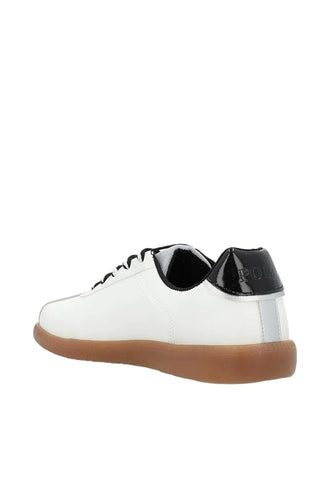 Polo Ladies Sneakers Side Flash Retro White