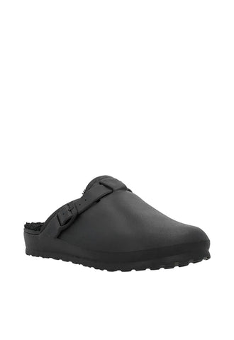 Hush Puppie Ladies Sandal Soft Desi Fur Black