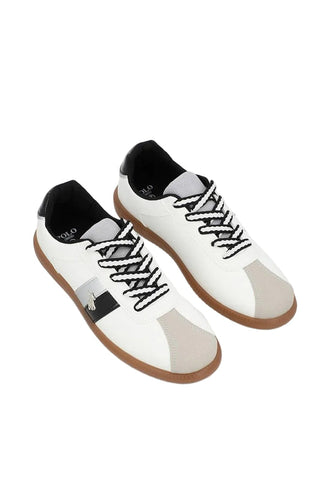 Polo Ladies Sneakers Side Flash Retro White