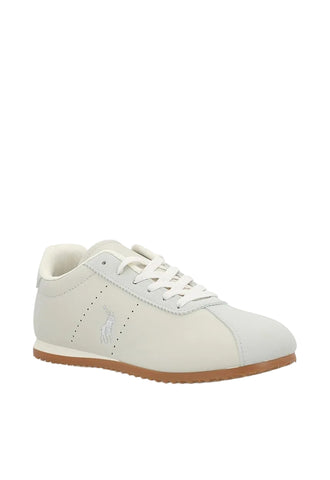 Polo Womens Sneakers Low Profile Off White