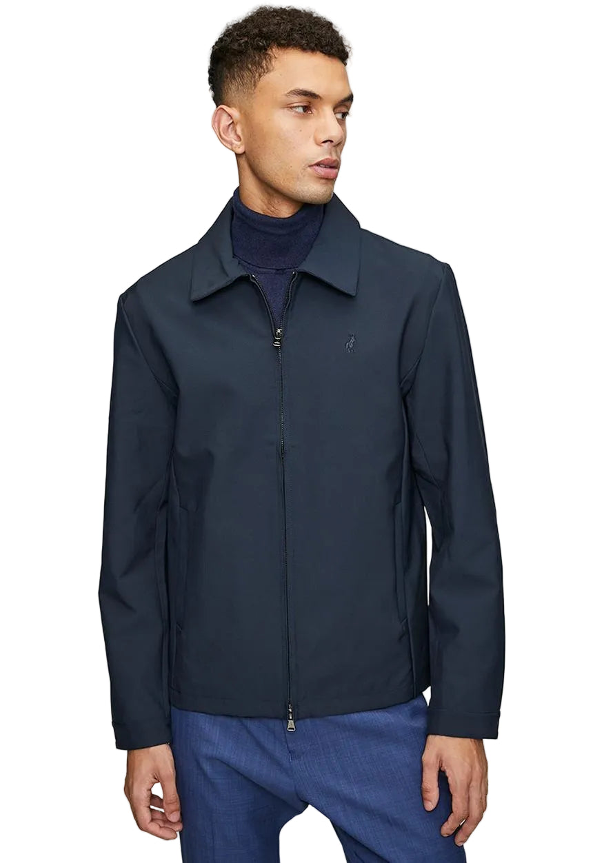 Polo Jacket Essential Tech Harrington Navy