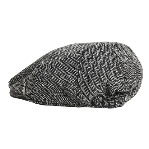 Polo Cap Streetcap Herringbone Ivy Charcoal