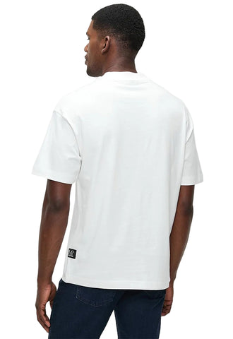 Polo T-Shirt Pjc Pocket Logo Off White