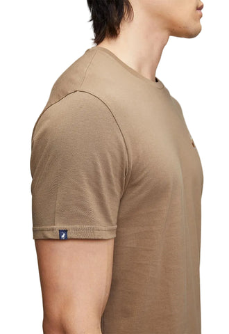 The Polo Essential Crew Neck Tee – Warm Brown