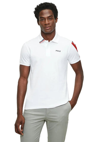 Polo Golfer Active Sleeve Pony White