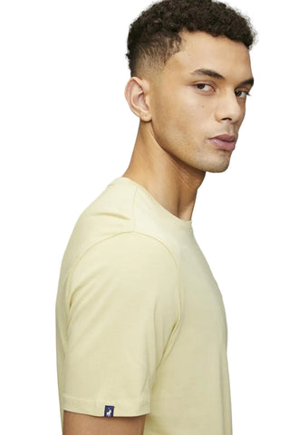 The Polo Essential Crew Neck Tee – Muted Yellow
