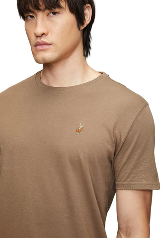 The Polo Essential Crew Neck Tee – Warm Brown