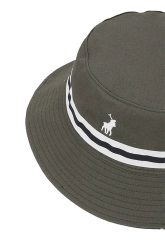 Polo Bucket Reversible Monogram Olive/Navy