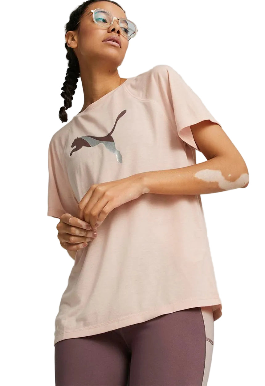 Puma T-Shirt Womens Modern Sports Rose Quartz