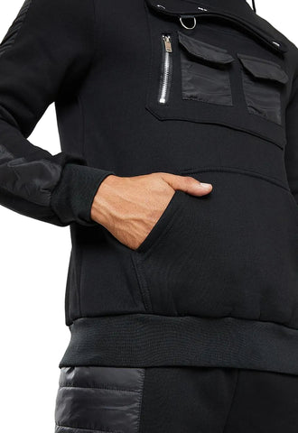 Cutty Sweattop Hoody Perez Black