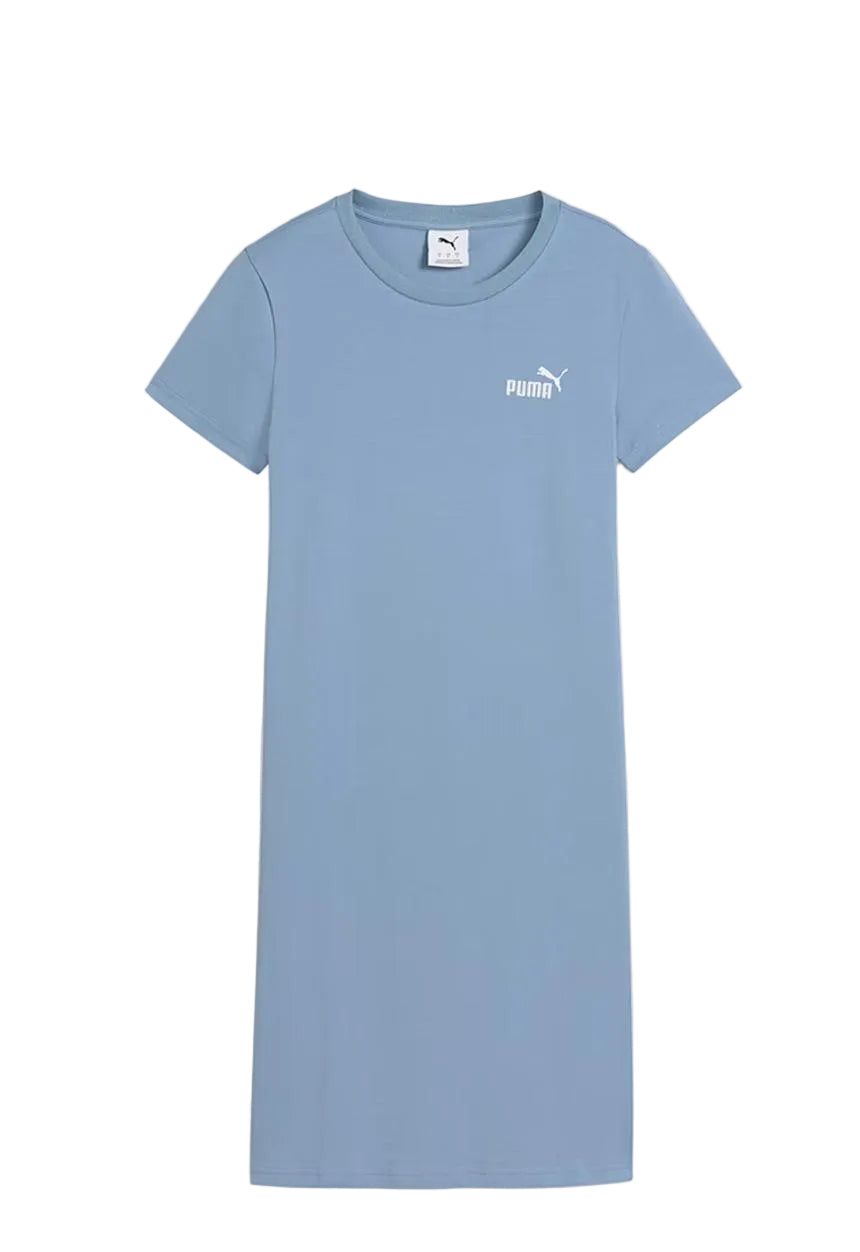 Puma Dress Essential No1 Tee Logo Slim Cool Blue