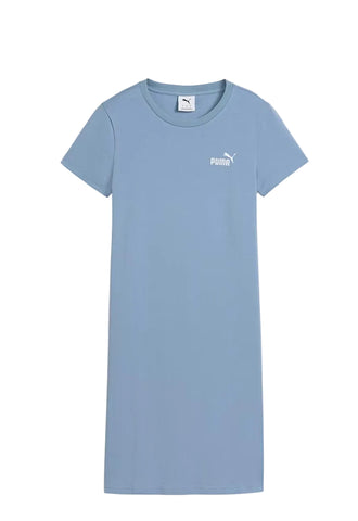 Puma Dress Essential No1 Tee Logo Slim Cool Blue