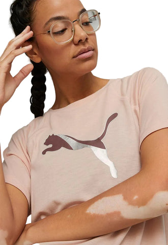 Puma T-Shirt Womens Modern Sports Rose Quartz