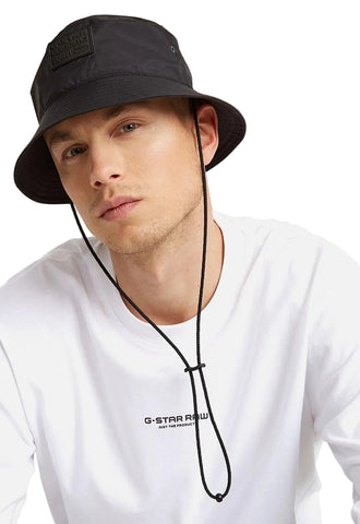 Gstar Floppy Rain Brimmer Bucket Black