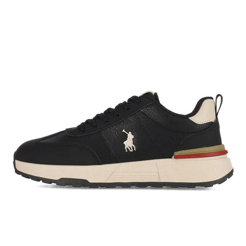 Polo Sneaker T-Toe Runner Black