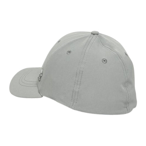 Polo Cap Metal Pony Fitted Light Grey
