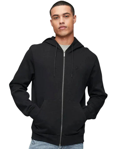 Polo Tracksuit Mens Essential Fleece Hoodie & Jogger Black