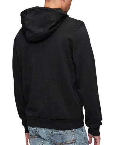 Polo Tracksuit Mens Essential Fleece Hoodie & Jogger Black