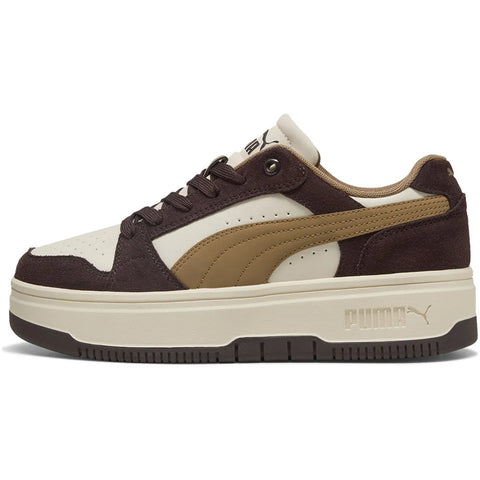 Puma Sneakers Ladies Rebound Femme Low Sd Taupe/Chocolate