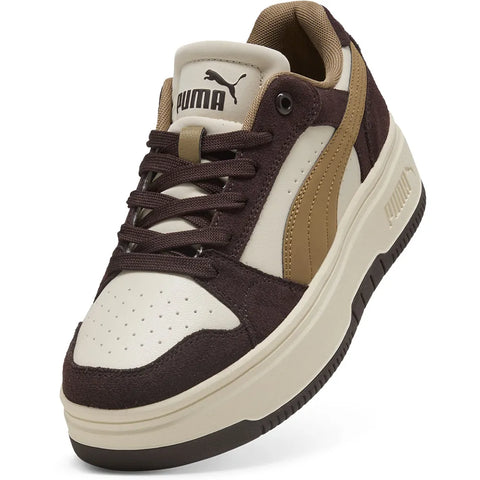 Puma Sneakers Ladies Rebound Femme Low Sd Taupe/Chocolate