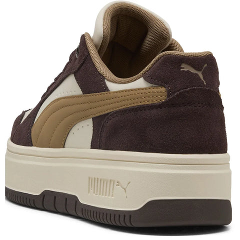 Puma Sneakers Ladies Rebound Femme Low Sd Taupe/Chocolate
