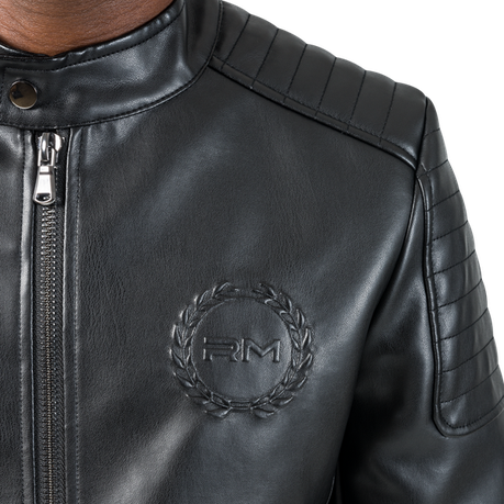 Rossimoda Donatello Leather Jacket Black