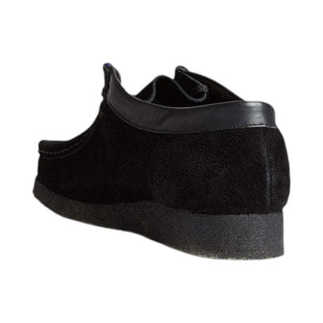 Grasshopper Suede Lace Up Black