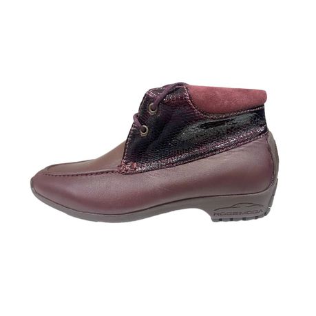 Rossimoda Boot Snake Macan Burgandy