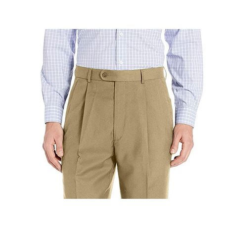 Jonathan D Microfibre Trouser Butter