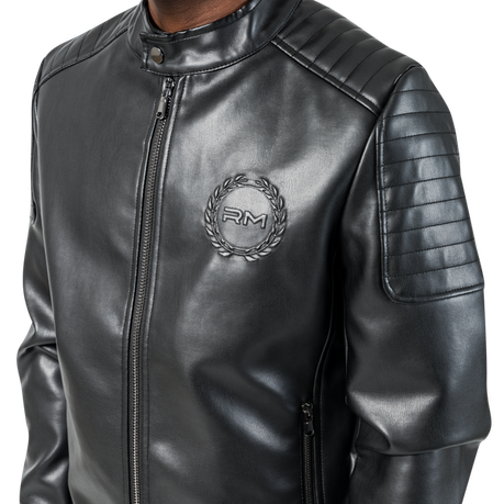 Rossimoda Donatello Leather Jacket Black
